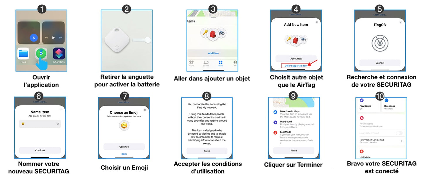 SECURITAG géolocalisateur